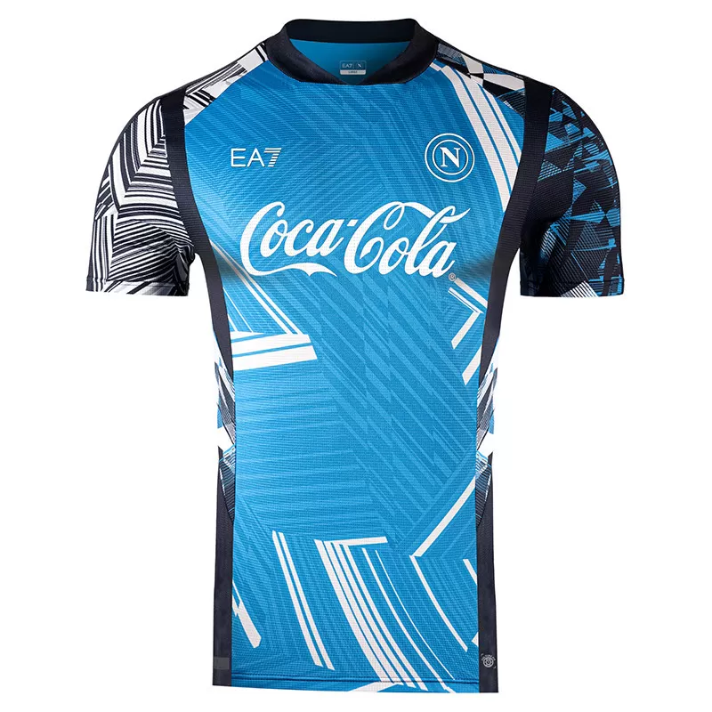 2024 2025 SSC Napoli Mens Pre Match Soccer Jersey 90s Retro Style 2024 2025 SSC Napoli Mens Pre Match Soccer Jersey 90s Retro Style