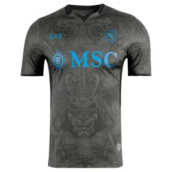 2024 2025 SSC Napoli Mens Third Soccer Jersey Samurai Kagoshima