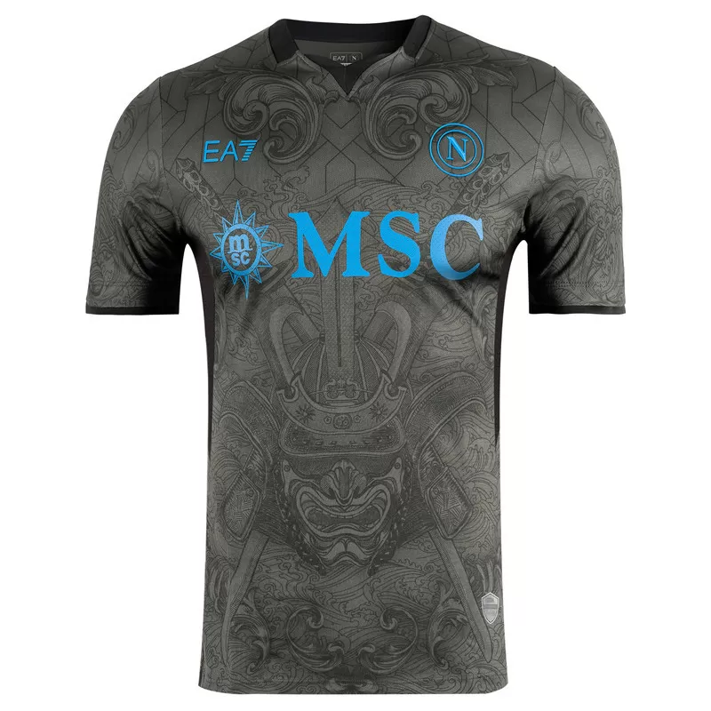 2024 2025 SSC Napoli Mens Third Soccer Jersey Samurai Kagoshima 2024 2025 SSC Napoli Mens Third Soccer Jersey Samurai Kagoshima