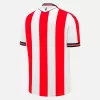 2024 2025 Stoke City Mens Home Soccer Jersey Red White Stripes 2024 2025 Stoke City Mens Home Soccer Jersey Red White Stripes