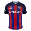 2024 2025 Suwon FC Mens Home Soccer Jersey Blue Red