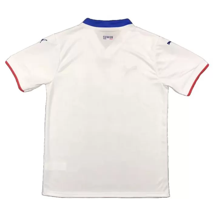 2024 2025 Suwon Samsung Bluewings Mens Away Soccer Jersey White Navy 2024 2025 Suwon Samsung Bluewings Mens Away Soccer Jersey White Navy