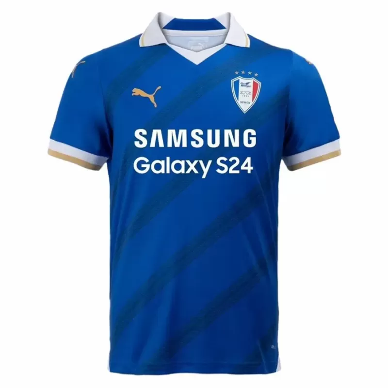 2024 2025 Suwon Samsung Bluewings Mens Home Soccer Jersey Blue 2024 2025 Suwon Samsung Bluewings Mens Home Soccer Jersey Blue
