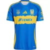 2024 2025 Tigres Mens Away Soccer Jersey Blue Gold