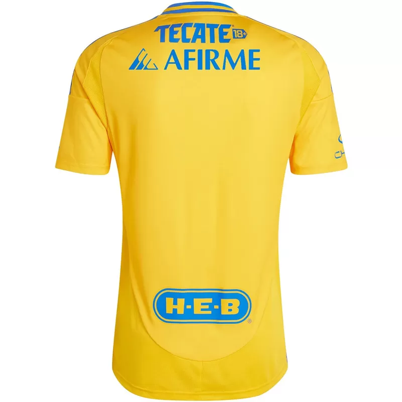 2024 2025 Tigres Mens Home Soccer Jersey Yellow Blue 2024 2025 Tigres Mens Home Soccer Jersey Yellow Blue