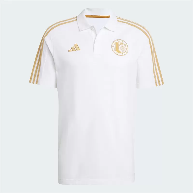 2024 2025 Tigres UANL Mens DNA Polo Shirt White 2024 2025 Tigres UANL Mens DNA Polo Shirt White