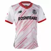 2024 2025 Toluca Mens Away Soccer Jersey White Red
