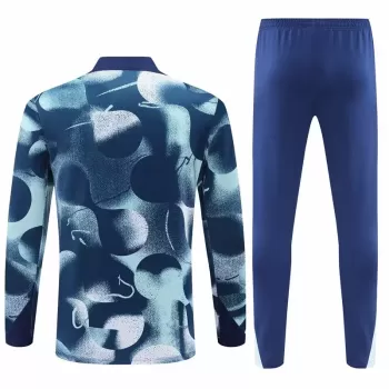 2024 2025 Tottenham Hotspur Mens Blue Training Technical Soccer Tracksuit Kit