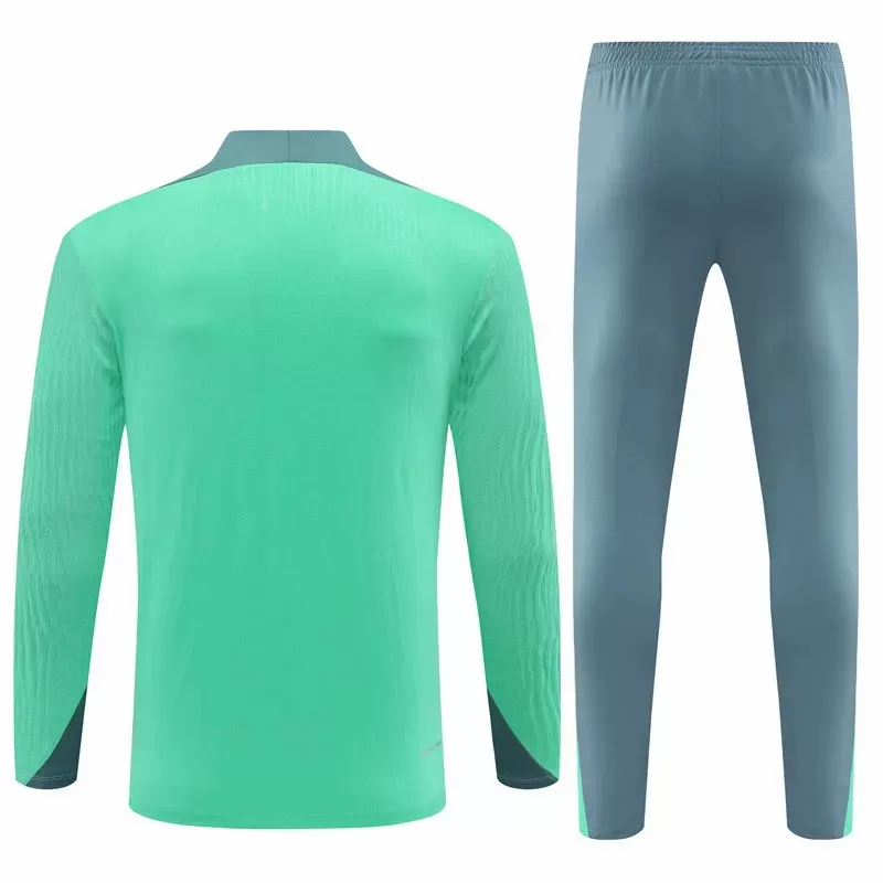 2024 2025 Tottenham Hotspur Mens Green Training Technical Soccer Tracksuit Kit 2024 2025 Tottenham Hotspur Mens Green Training Technical Soccer Tracksuit Kit