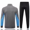 2024 2025 Tottenham Hotspur Mens Grey Training Presentation Soccer Tracksuit Kit