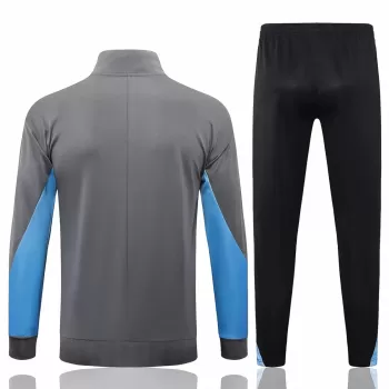 2024 2025 Tottenham Hotspur Mens Grey Training Presentation Soccer Tracksuit Kit