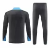 2024 2025 Tottenham Hotspur Mens Grey Training Technical Soccer Tracksuit Kit