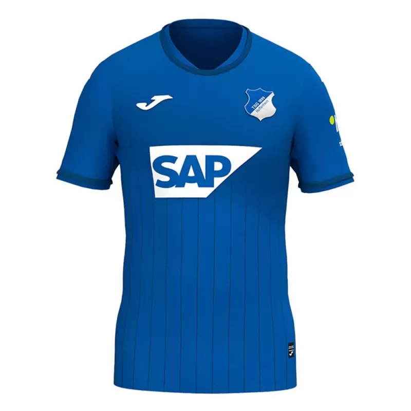 2024 2025 TSG Hoffenheim Mens Home Soccer Jersey Blue Pinstripe 2024 2025 TSG Hoffenheim Mens Home Soccer Jersey Blue Pinstripe