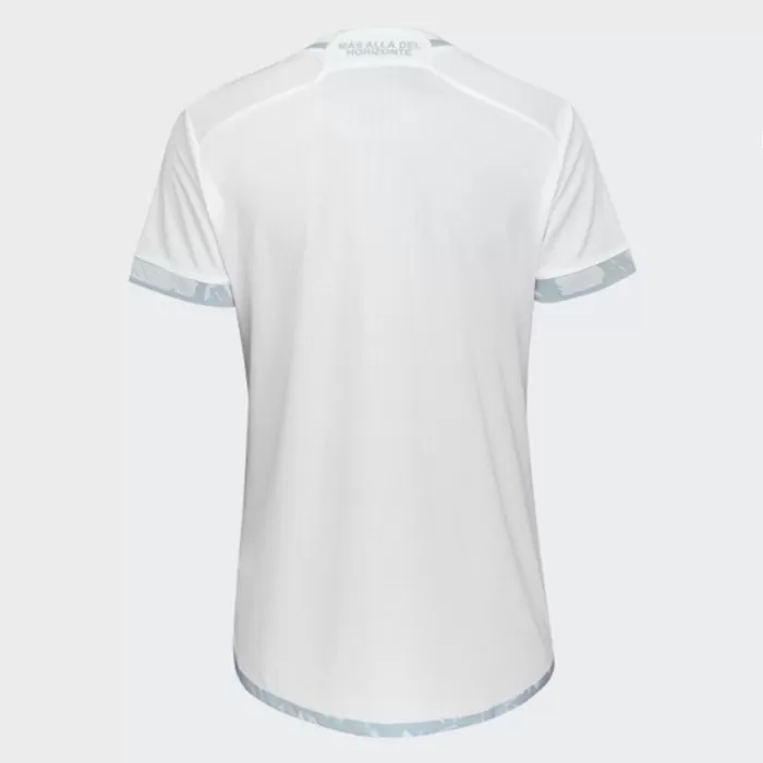 2024 2025 Universidad de Chile Mens Away Soccer Jersey White Grey