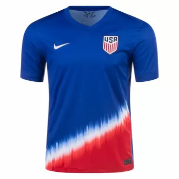 2024 2025 USA Mens Away Soccer Jersey American Icon Sash