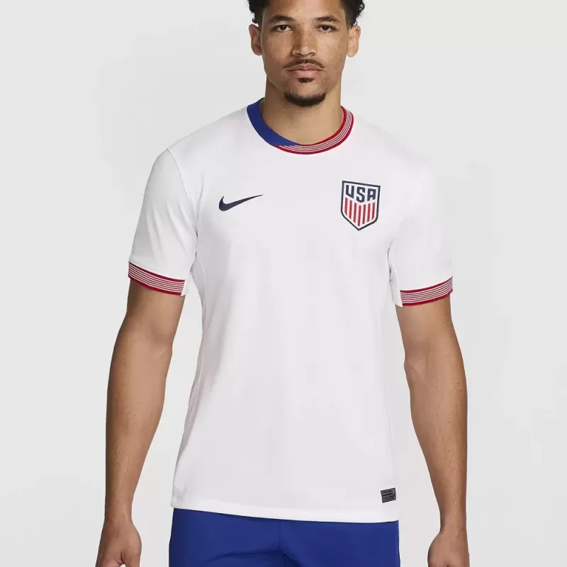 2024 2025 USA Mens Home Authentic Soccer Jersey Player Version 2024 2025 USA Mens Home Authentic Soccer Jersey Player Version