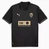 2024 2025 Valencia CF Mens Away Soccer Jersey Maroon Orange