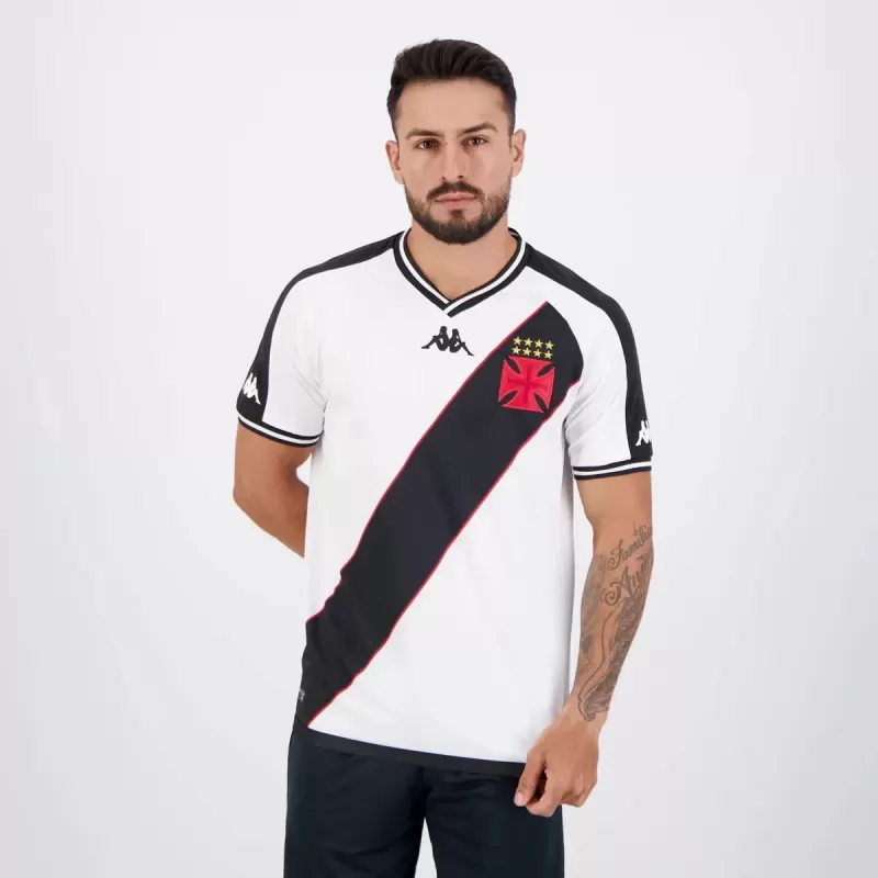 2024 2025 Vasco da Gama Mens Away Soccer Jersey White Cross 2024 2025 Vasco da Gama Mens Away Soccer Jersey White Cross