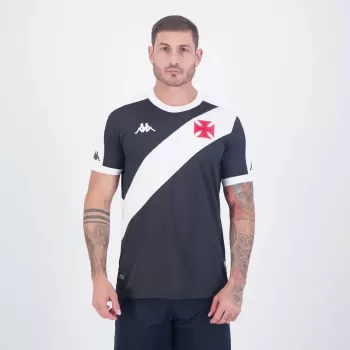 2024 2025 Vasco da Gama Mens Home Soccer Jersey Black