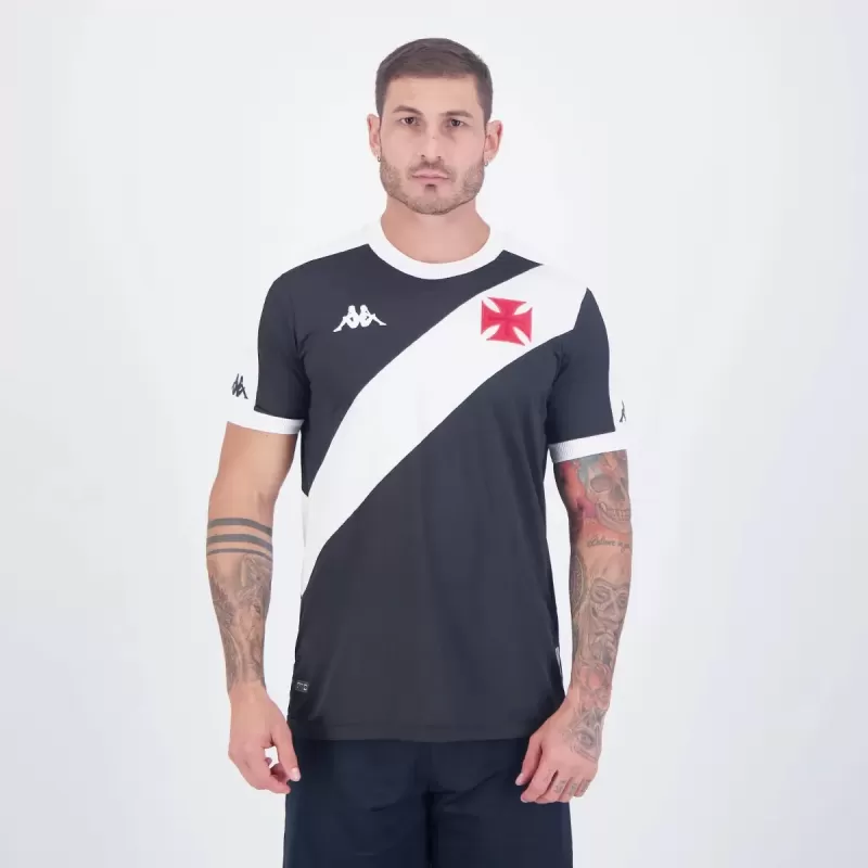 2024 2025 Vasco da Gama Mens Home Soccer Jersey Black