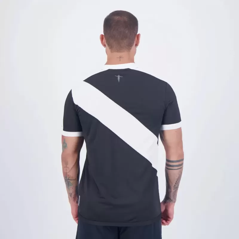 2024 2025 Vasco da Gama Mens Home Soccer Jersey Black