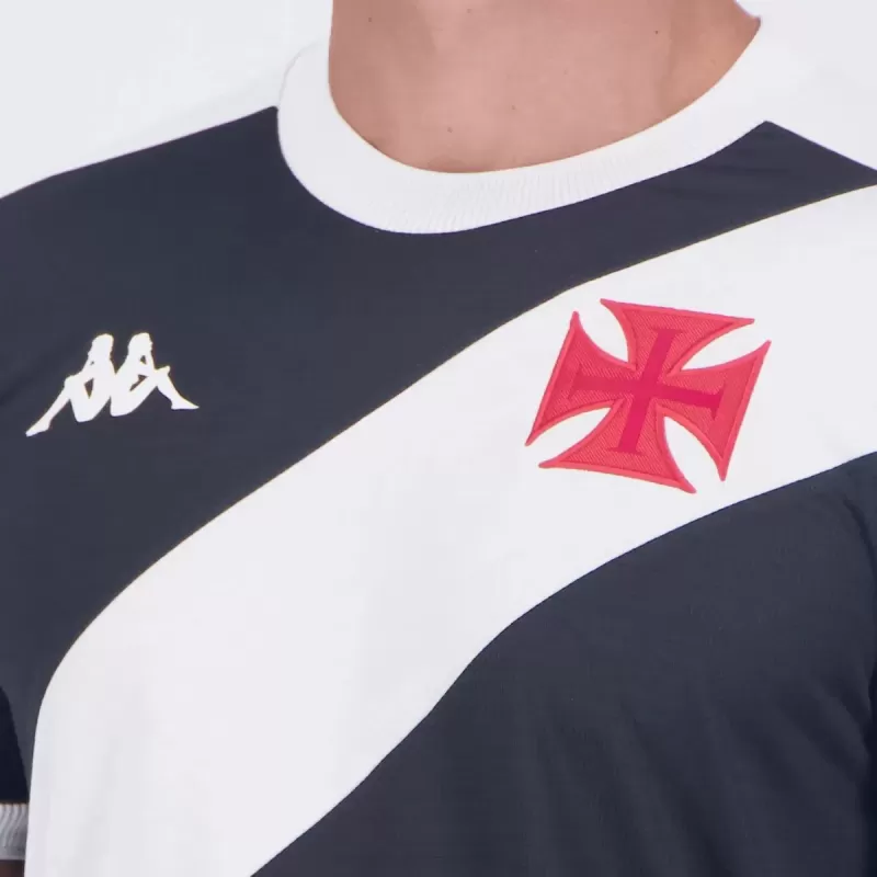 2024 2025 Vasco da Gama Mens Home Soccer Jersey Black