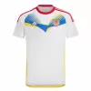 2024 2025 Venezuela Mens Away Soccer Jersey White Tricolour