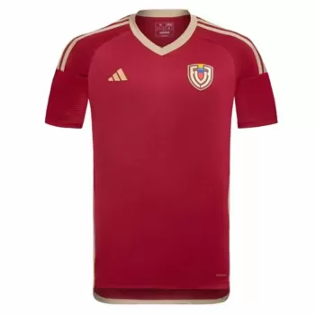 2024 2025 Venezuela Mens Home Soccer Jersey Vinotinto Red
