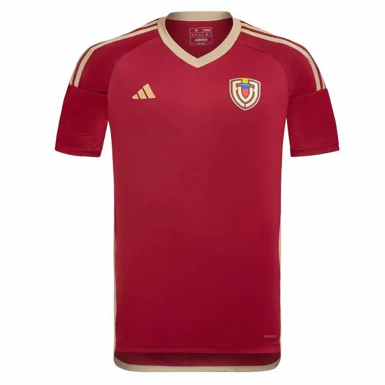 2024 2025 Venezuela Mens Home Soccer Jersey Vinotinto Red