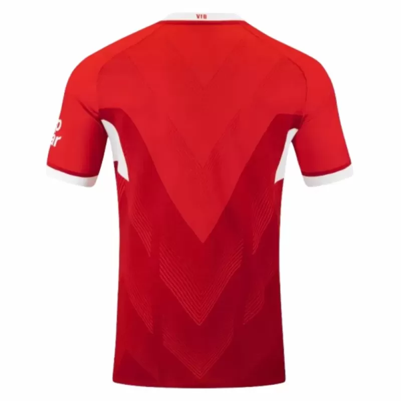 2024 2025 VfB Stuttgart Mens Away Soccer Jersey Red Retro Vibe