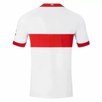 2024 2025 VfB Stuttgart Mens Home Soccer Jersey White Chest Ring