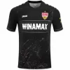2024 2025 VfB Stuttgart Mens Third Soccer Jersey Black Grey