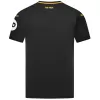 2024 2025 Wolverhampton Wanderers Mens Away Soccer Jersey Wolfpack Black
