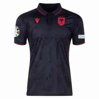 2024 Albania Mens Euro Third Jersey Black Edition