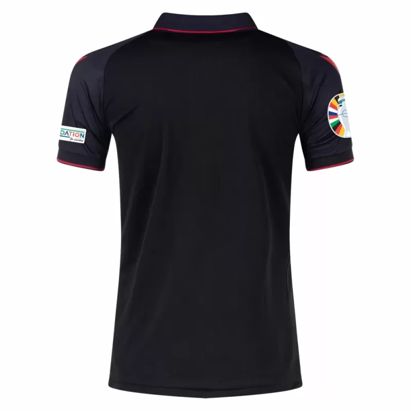 2024 Albania Mens Euro Third Jersey Black Edition