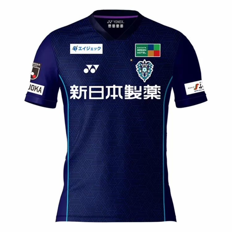 2024 Avispa Fukuoka Mens Home Soccer Jersey Deep Blue 2024 Avispa Fukuoka Mens Home Soccer Jersey Deep Blue