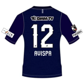 2024 Avispa Fukuoka Mens Home Soccer Jersey Deep Blue