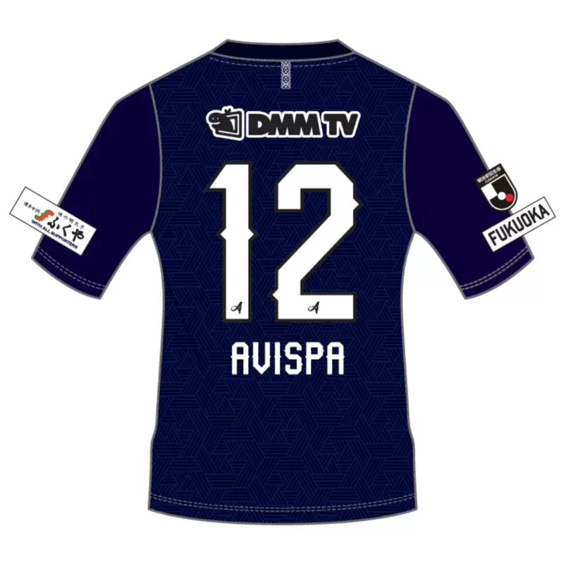 2024 Avispa Fukuoka Mens Home Soccer Jersey Deep Blue 2024 Avispa Fukuoka Mens Home Soccer Jersey Deep Blue