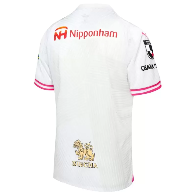 2024 Cerezo Osaka Mens Away Soccer Jersey White Pink 2024 Cerezo Osaka Mens Away Soccer Jersey White Pink