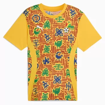 2024 Ghana Mens Pre-match Soccer Jersey Graphic Training Top