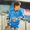 2024 Kawasaki Frontale Mens Home Soccer Jersey Blue Checkered
