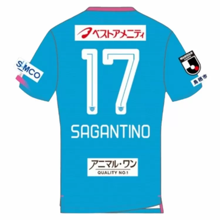 2024 Sagan Tosu Mens Home Soccer Jersey Blue Pink Gradient 2024 Sagan Tosu Mens Home Soccer Jersey Blue Pink Gradient