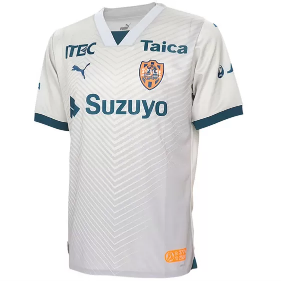 2024 Shimizu S-Pulse Mens Away Soccer Jersey Silver Gray