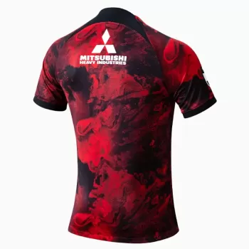 2024 Urawa Red Diamonds Mens Home Soccer Jersey Red Black 2024 Urawa Red Diamonds Mens Home Soccer Jersey Red Black