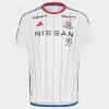 2024 Yokohama F Marinos Mens Away Soccer Jersey White Tricolor 2024 Yokohama F Marinos Mens Away Soccer Jersey White Tricolor