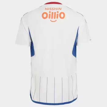 2024 Yokohama F Marinos Mens Away Soccer Jersey White Tricolor 2024 Yokohama F Marinos Mens Away Soccer Jersey White Tricolor