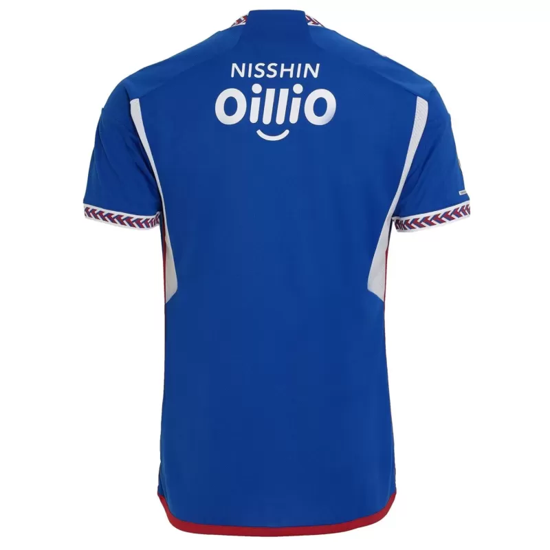 2024 Yokohama F Marinos Mens Home Soccer Jersey Blue Tricolor 2024 Yokohama F Marinos Mens Home Soccer Jersey Blue Tricolor