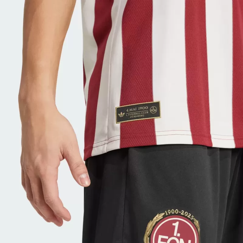 2025 1 FC Nurnberg Mens Anniversary Soccer Jersey 125 Years