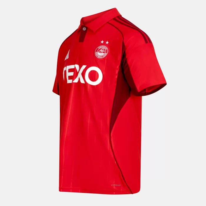 2025 2026 Aberdeen FC Mens Home Soccer Jersey Pure Red 2025 2026 Aberdeen FC Mens Home Soccer Jersey Pure Red