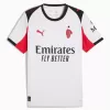 2025 2026 AC Milan Mens Away Soccer Jersey White Red Diavoletto 2025 2026 AC Milan Mens Away Soccer Jersey White Red Diavoletto